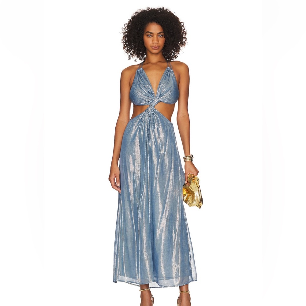 Bettina Dress in Los Tendre Bleu